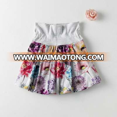 OEM service kids skirts with digital printing